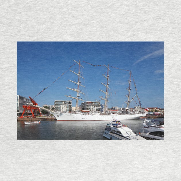 Germany; Bremerhaven; City; Sail; Bremen; Sailing ship; Windjammer, Dar by Kruegerfoto